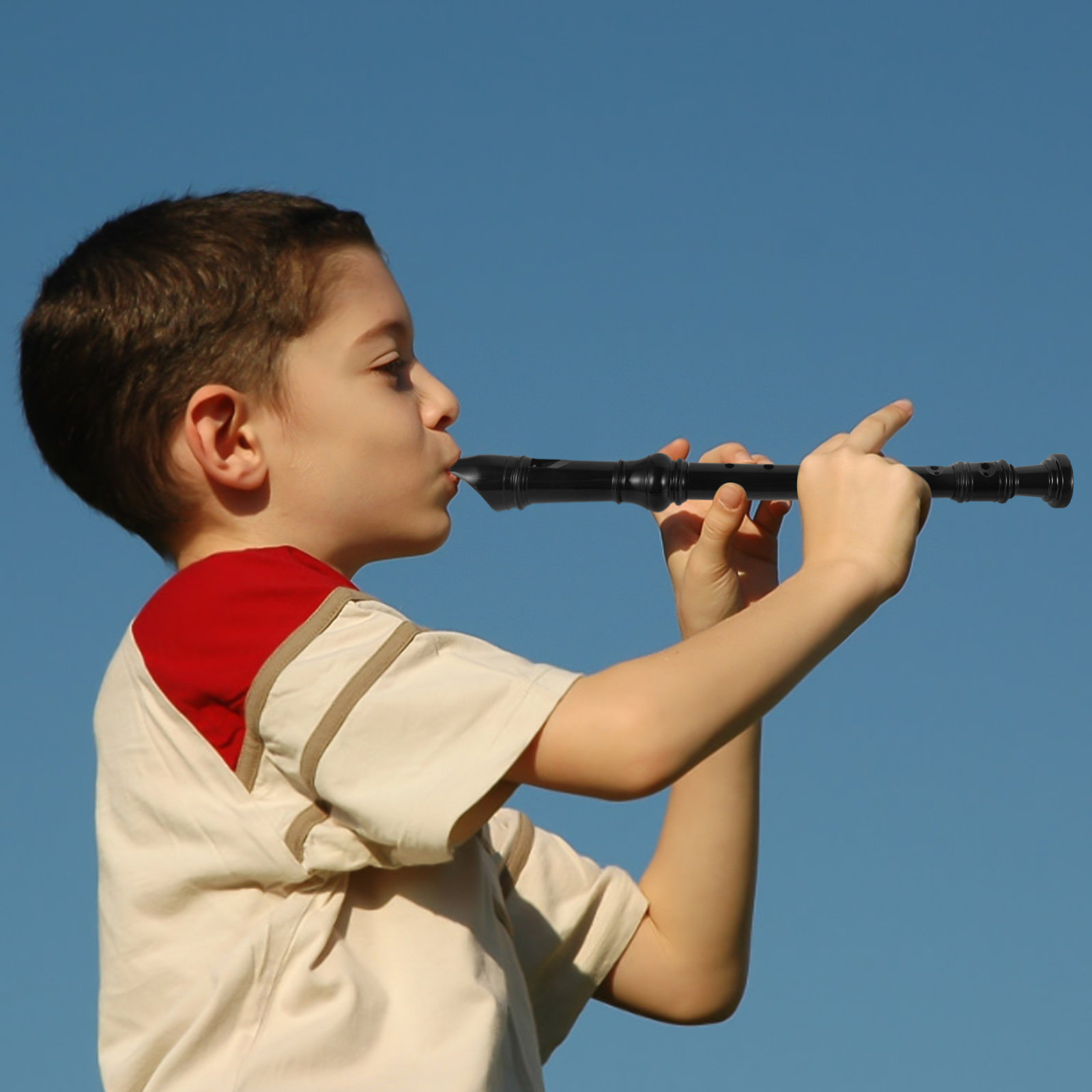 8 Hole Soprano Recorder Black  - Soprano Recorder Plastic review and price